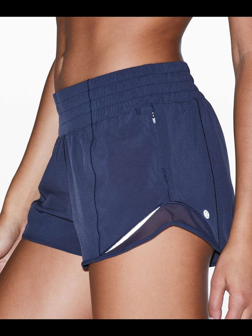 lululemon athletica Lululemon Hotty Hot Short II *2.5"

 Navy